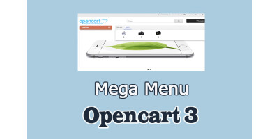 Модуль Мегаменю Opencart3